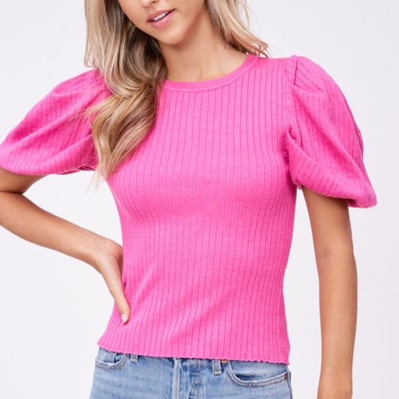EN SAISON Solange Rib Knit Top - Picture 2 of 4